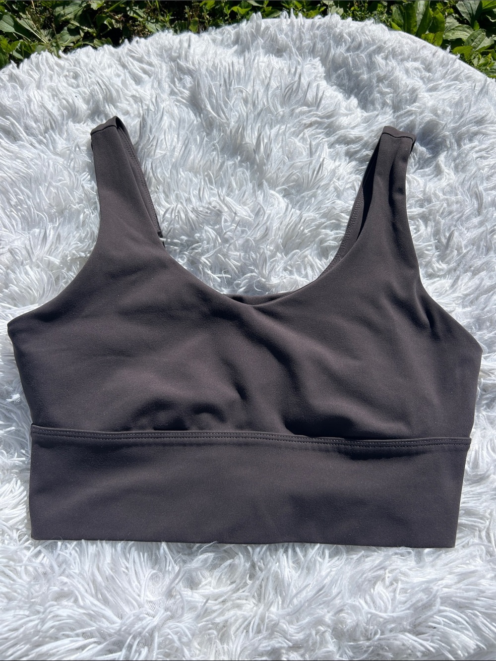 ZYIA Active Dark Aubergine Confluence Bra Size Medium